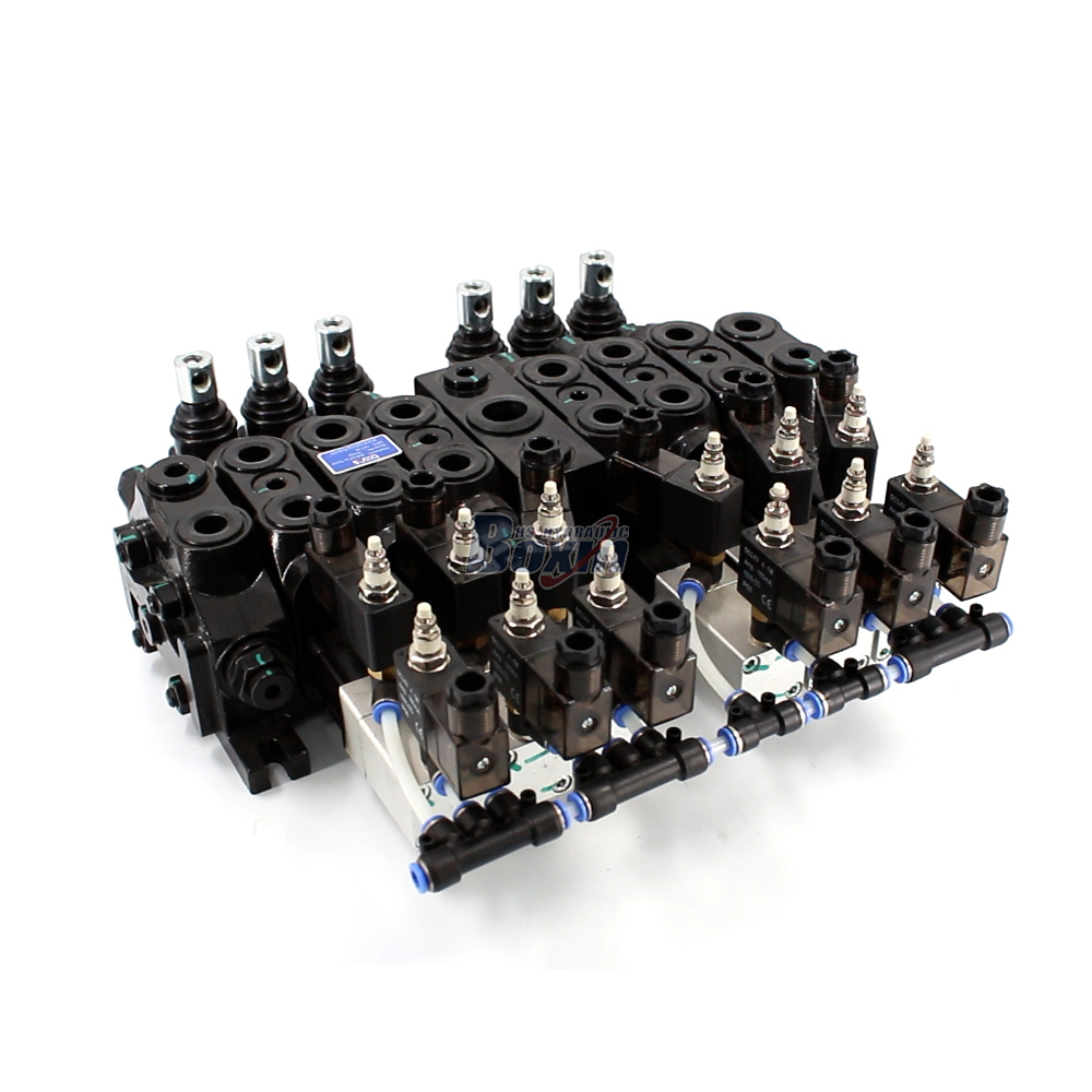 DCV60 Elettropneumatico 6 Spole Valvola direzionale sezionale image