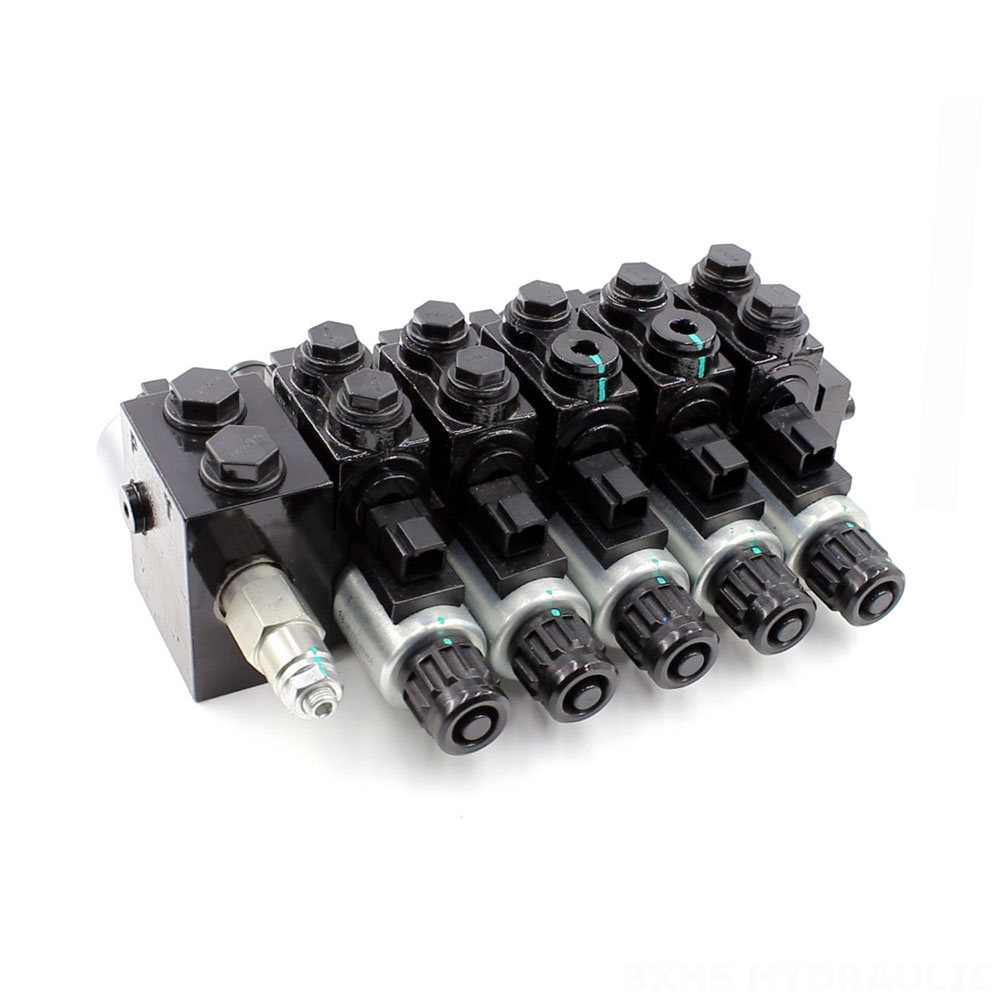 HDCF50 Solenoide 5 Spool Valvola di controllo del solenoide image