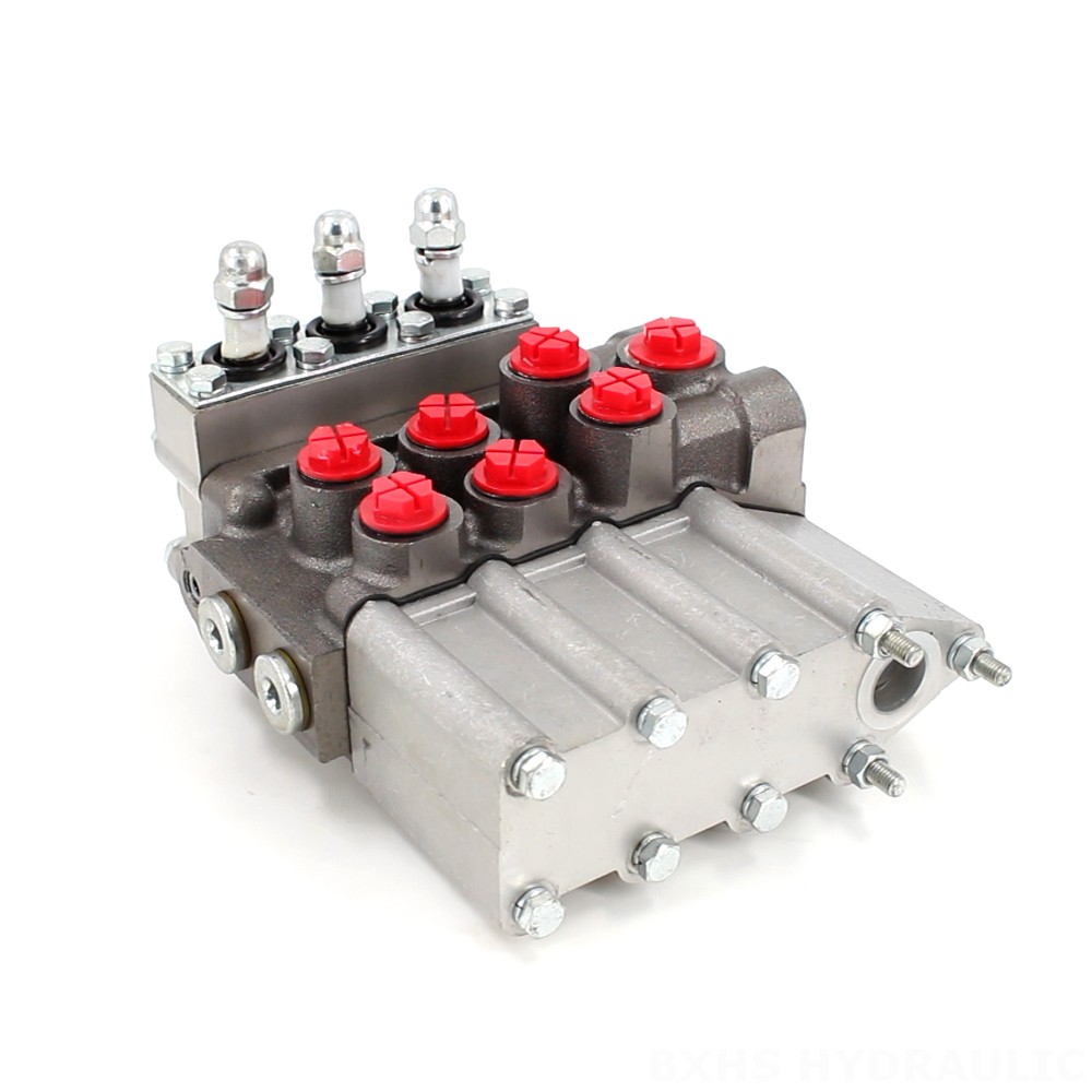 MP80 Manuale 3 Spool Distributore idraulico image