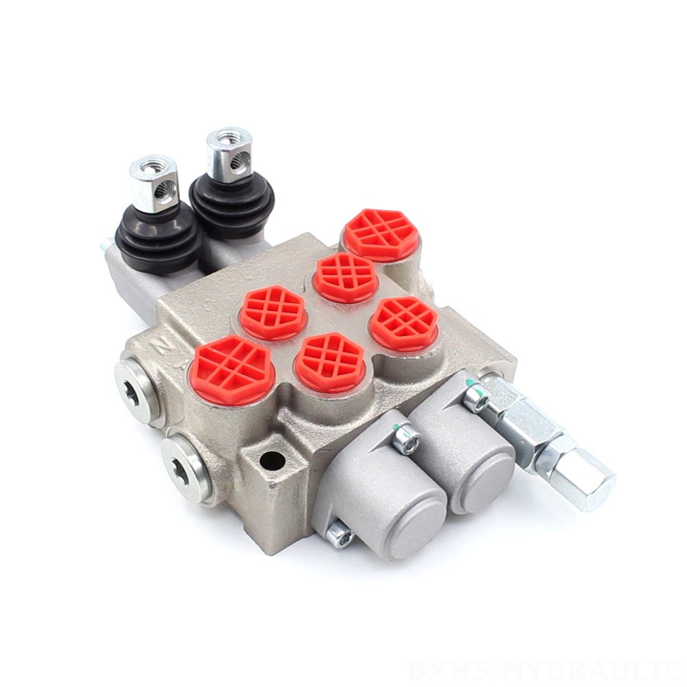 P40-XNHJ Manuale 2 Spool Valvola direzionale monoblocco image
