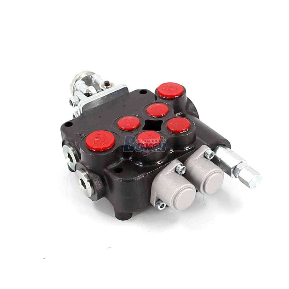 P80-U1-J2OT Joystick 2 Spole Valvola direzionale monoblocco