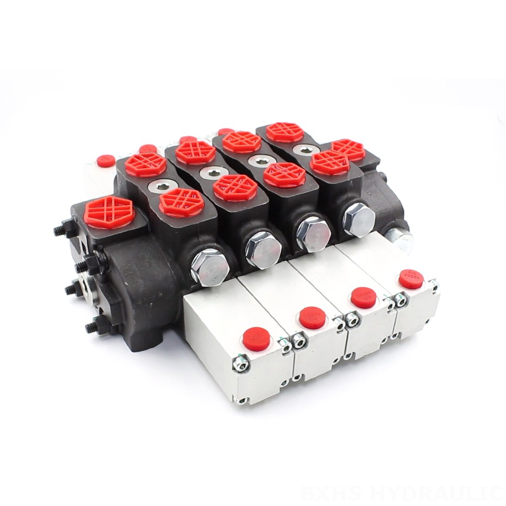 SD8 Idraulico 4 Spool Valvola direzionale sezionale image
