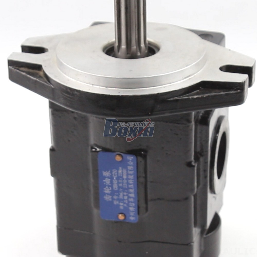 Precision Engineered 20 cc/rev Hydraulic Gear Pump | Manufacturing & Supply detail image