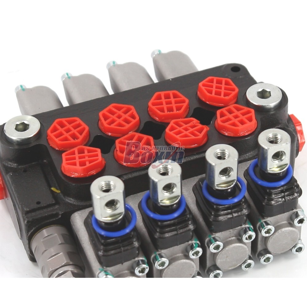 Standard DCV20 Manual 4 Spool Monoblock Valve Global Supply detail image