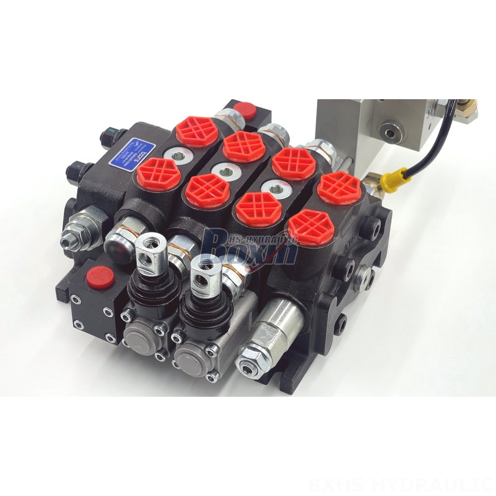DCV60 2-Spool Electro-hydraulic Directional Valve | Factory Direct & Customizable detail image