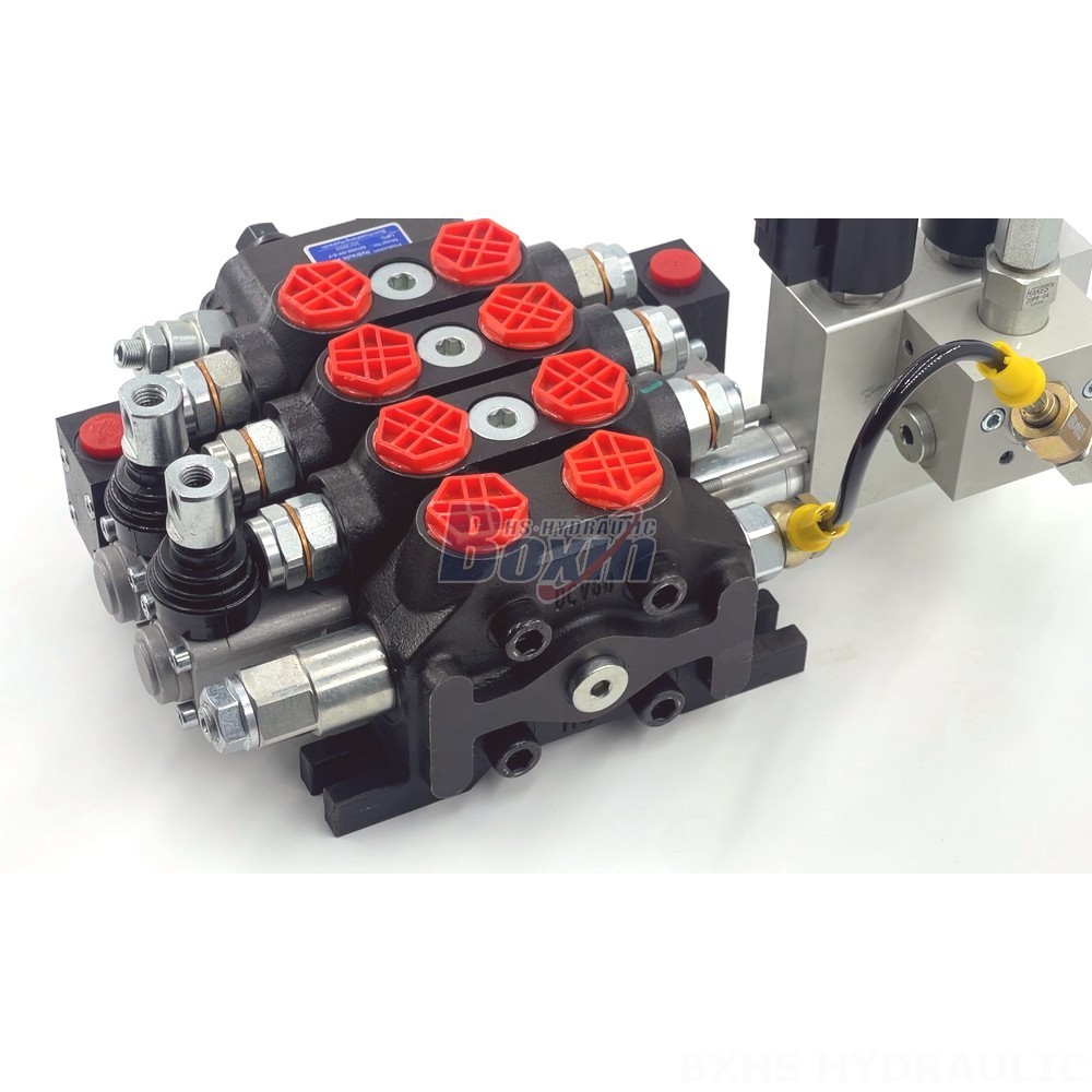 DCV60 Electro-hydraulic 2 Spool Sectional Directional Valve | Manufacturer & Global Supplier detail image