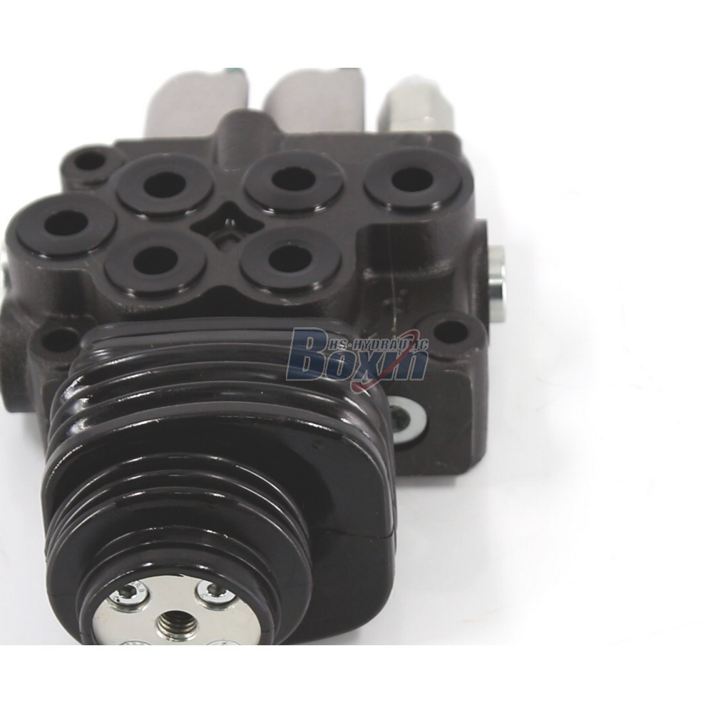OEM/ODM Custom HS45 Joystick 2 Spool Monoblock Directional Valve with Private Label Options detail image