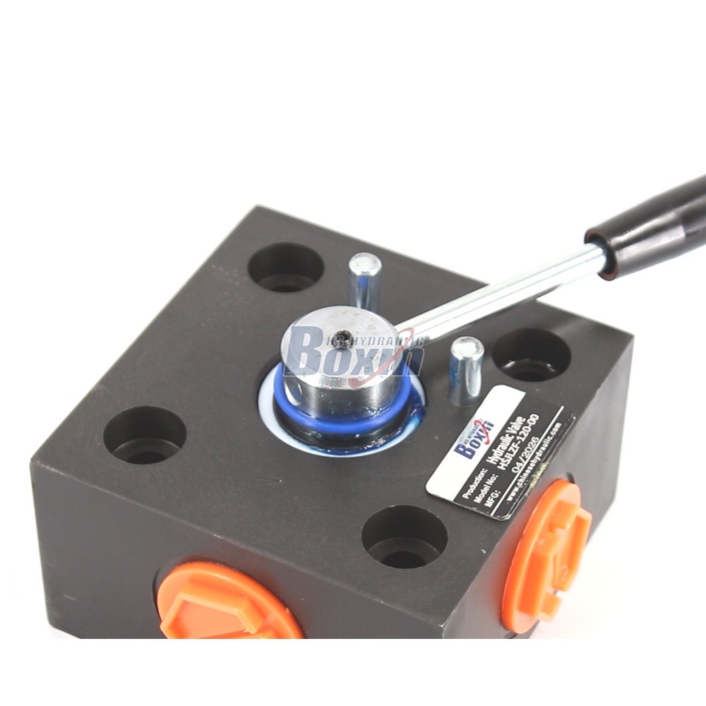HSJLZF-120 Series Monoblock Directional Control Valve 1 Spool Manual Type detail image