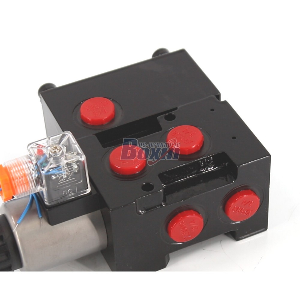 Custom HSV06-AQF Solenoid 2 Spool Valve with OEM and Private Label Services detail image