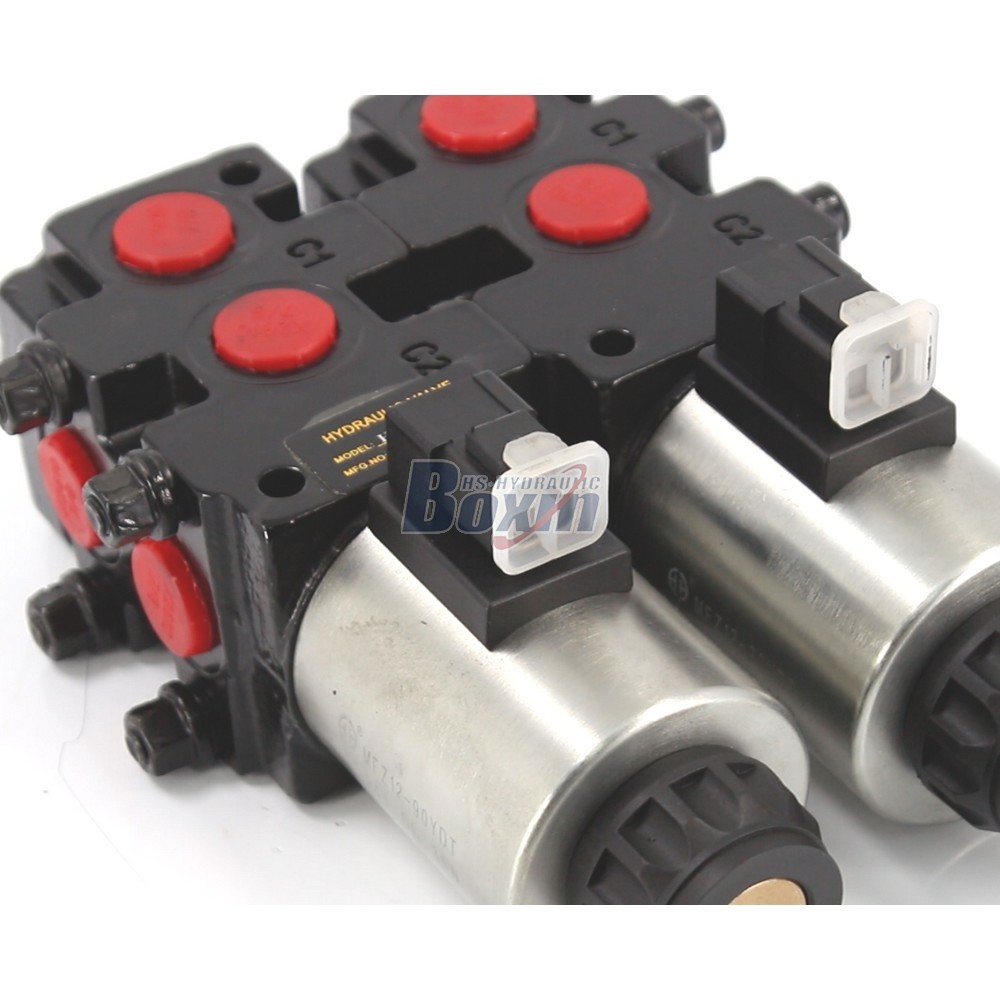 High Performance HSV09 Solenoid Hydraulic Directional Control Valve detail image