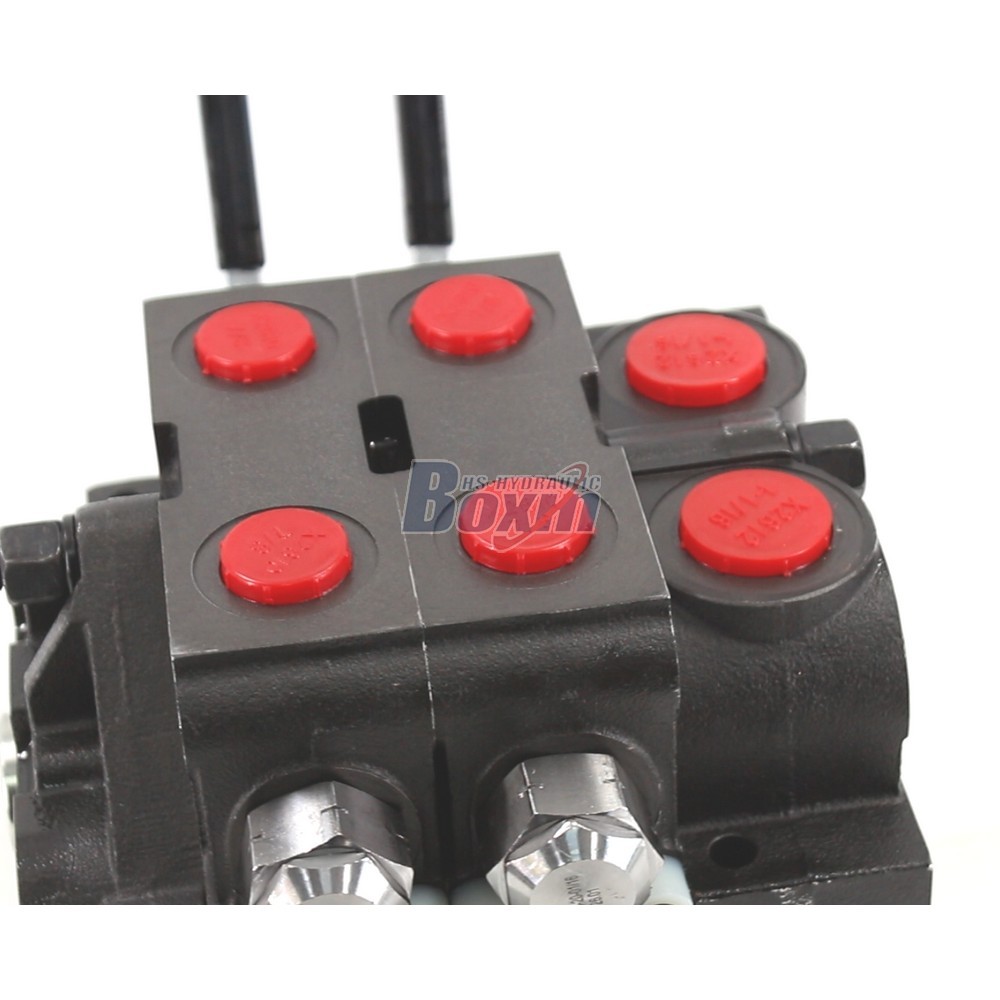 HSV20 Manual 2 Spool Sectional Directional Valve Factory Direct Supply detail image