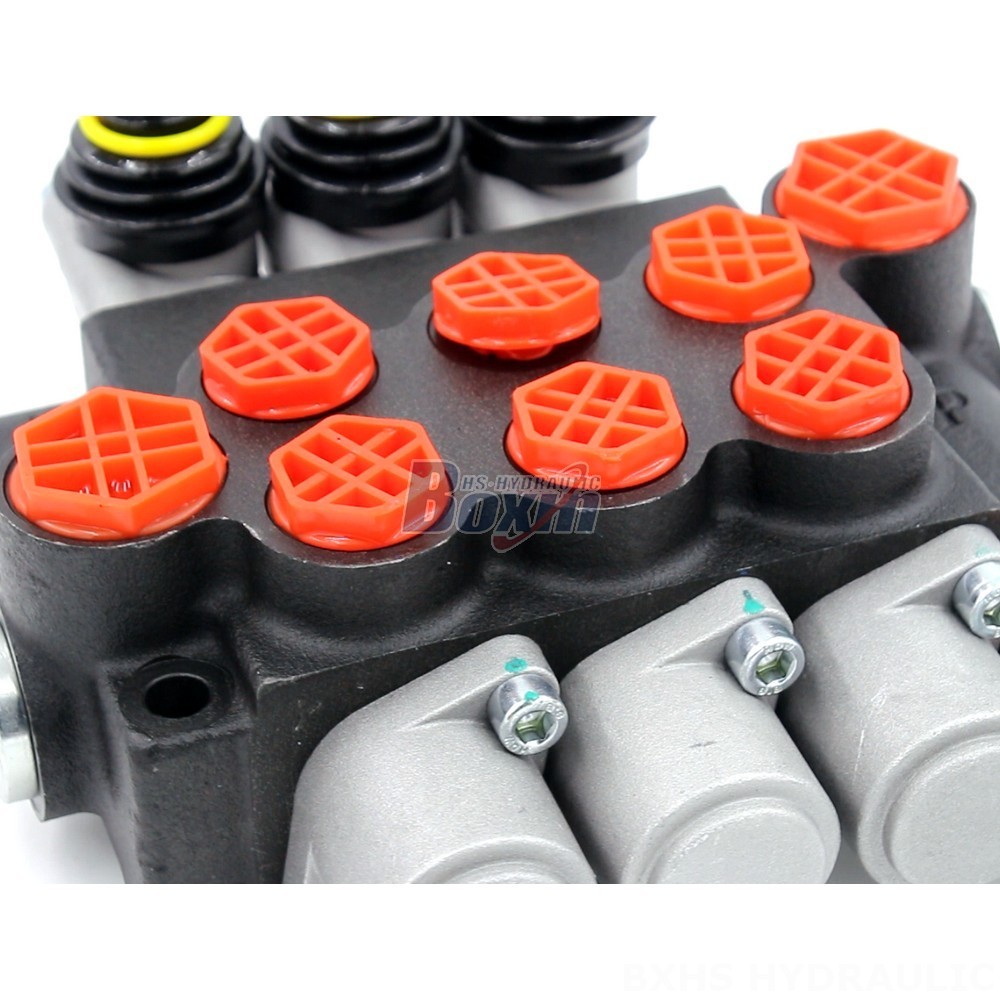 P40-G12-G38-OW Manual 3 Spool Monoblock Directional Valve | Manufacturer & Global Supplier detail image