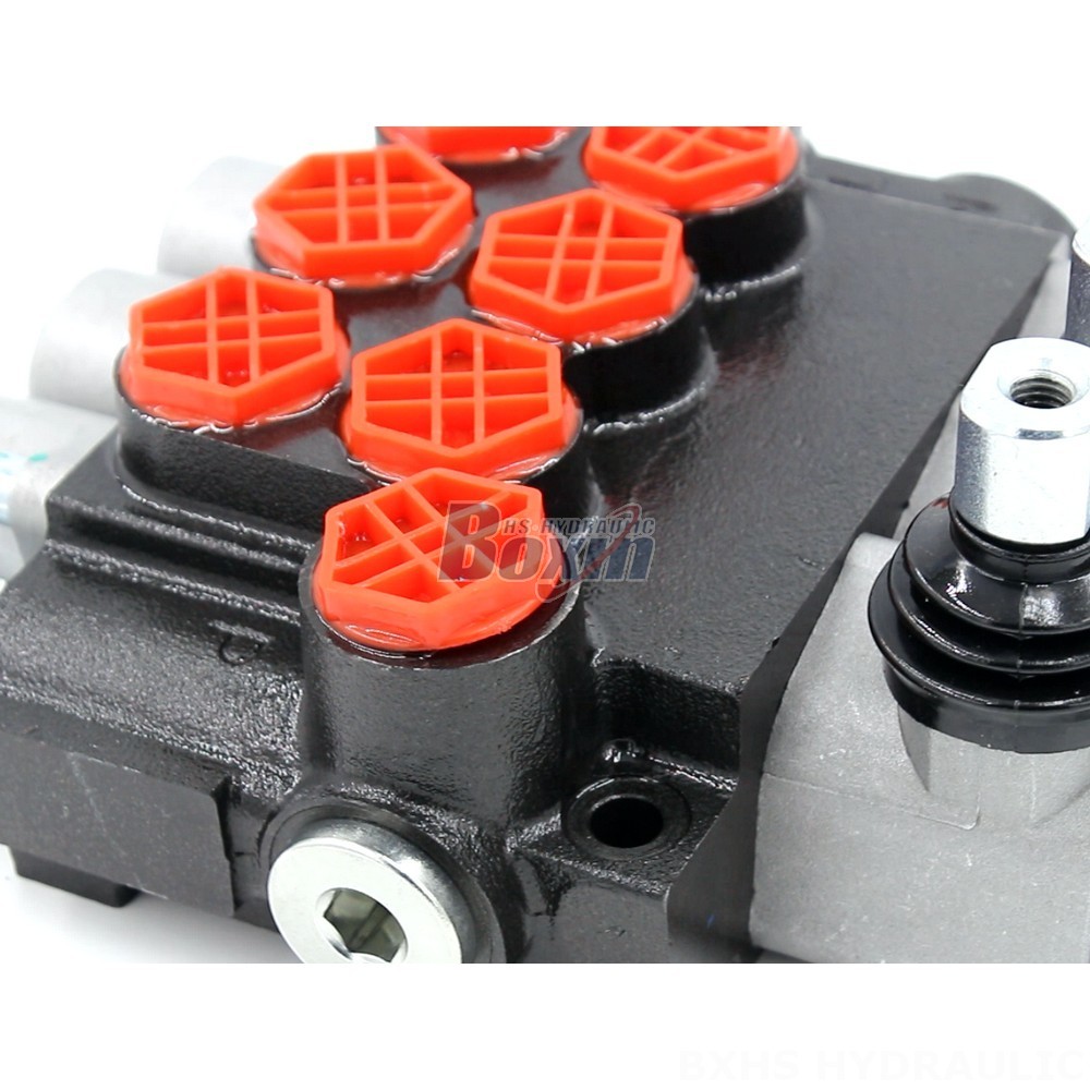 P40-G12-OT 3-Spool Hydraulic Directional Valve | Factory Direct & Customizable detail image