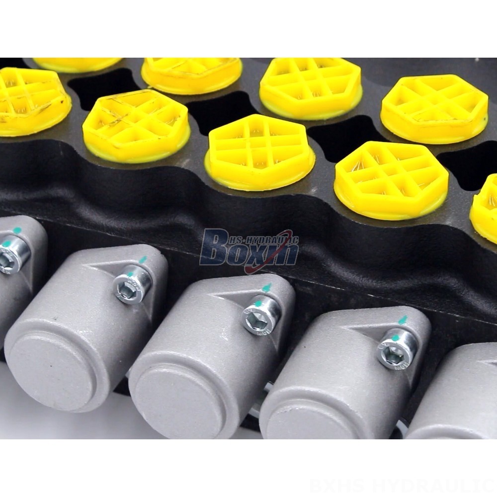 P80-G12-G34-6OT Manual 6 Spool Monoblock Directional Valve Manufacturer detail image