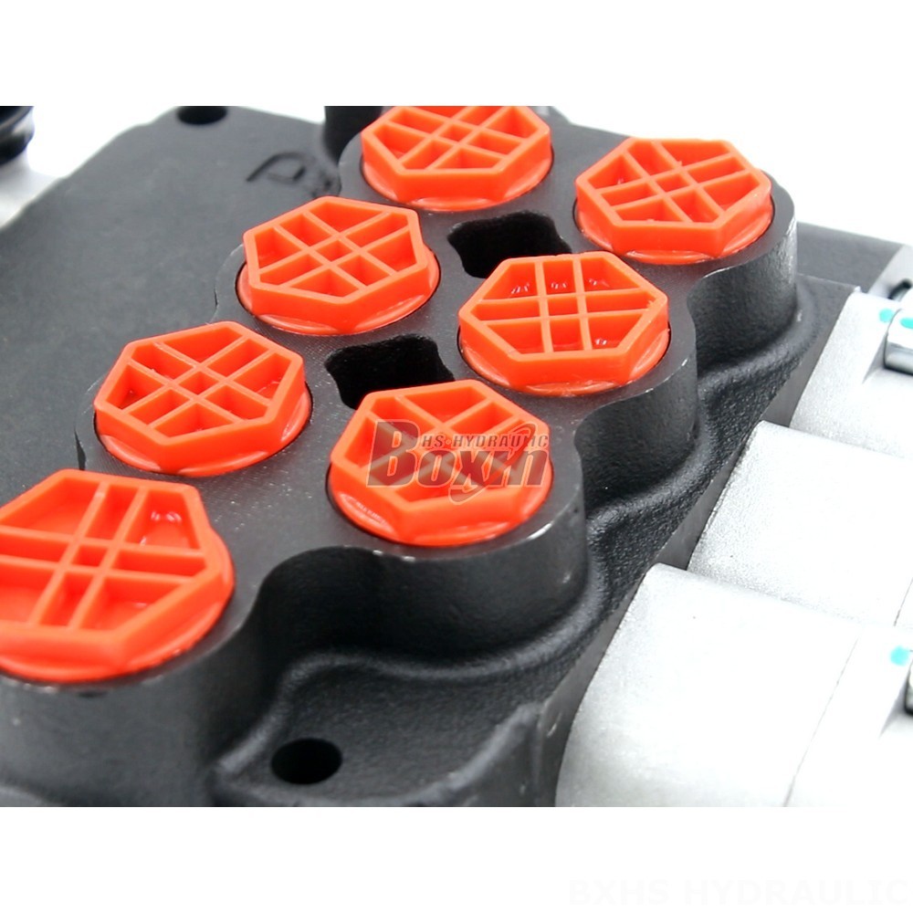 P80-G12-G34 Manual 3 Spool Monoblock Directional Valve | Manufacturer detail image