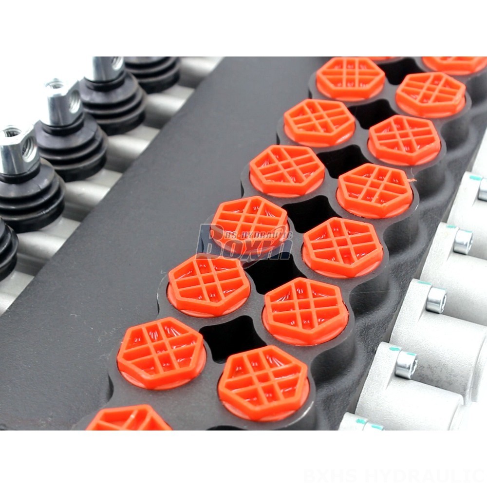 7-Spool Manual Hydraulic Valve P80-G34-7OT | Manufacturer & Global Supplier detail image