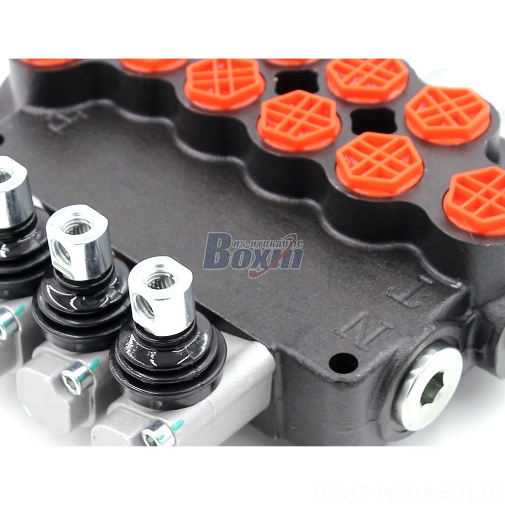 P80-G34-G12 Manual 4 Spool Monoblock Directional Valve | Wholesale & OEM detail image