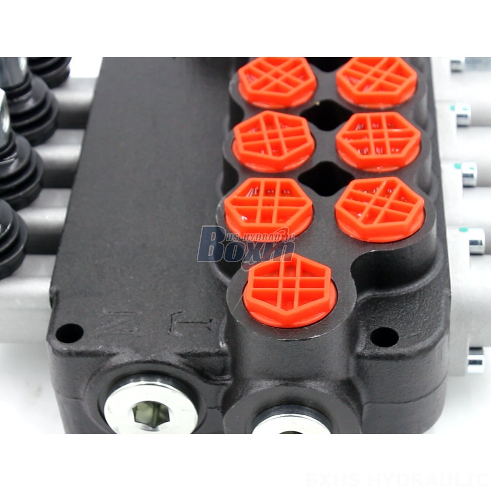 P80-G34-G12 Manual 4 Spool Monoblock Directional Valve | Wholesale & OEM detail image
