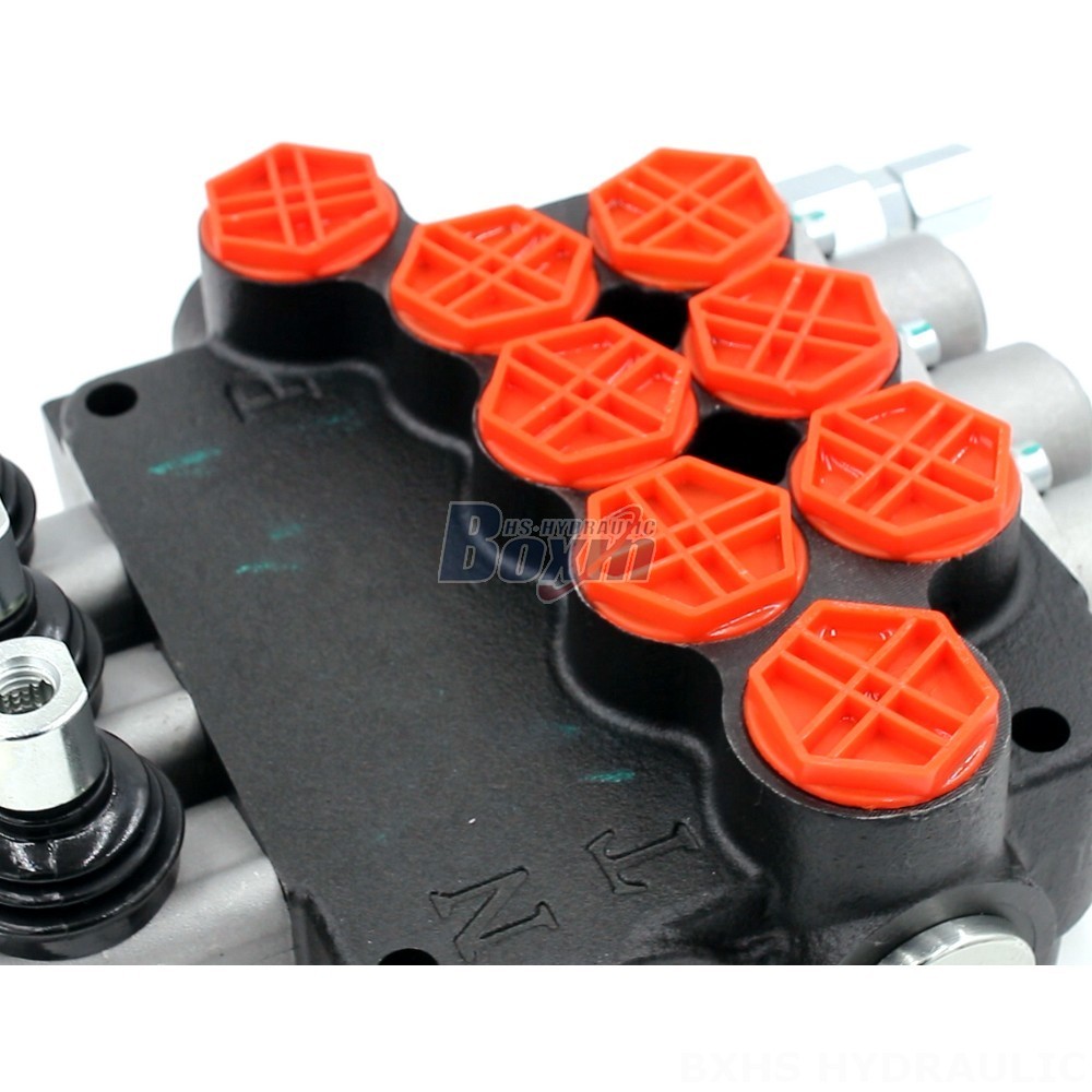 P80-G34-OT Manual 3 Spool Monoblock Directional Valve detail image