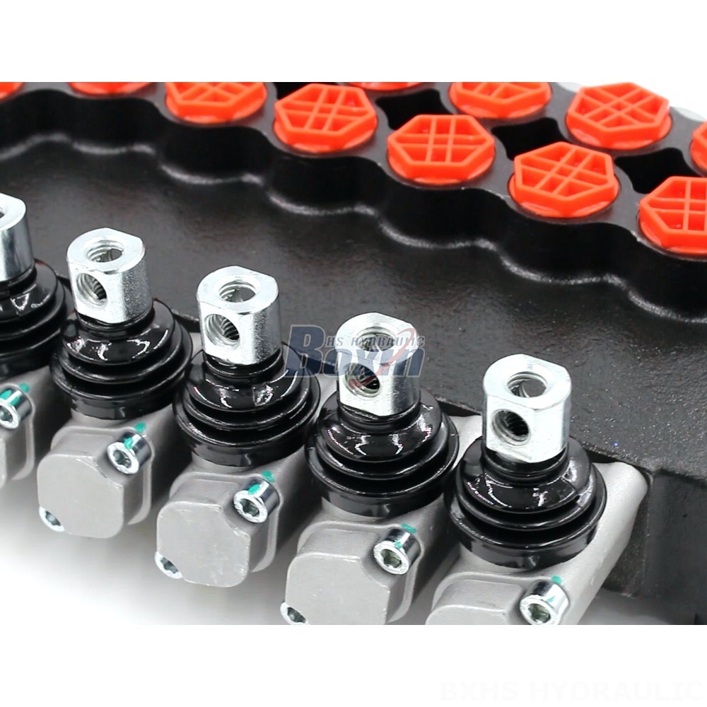 P80-G34-OT Manual 6 Spool Monoblock Directional Valve | Manufacturer & Global Supplier detail image