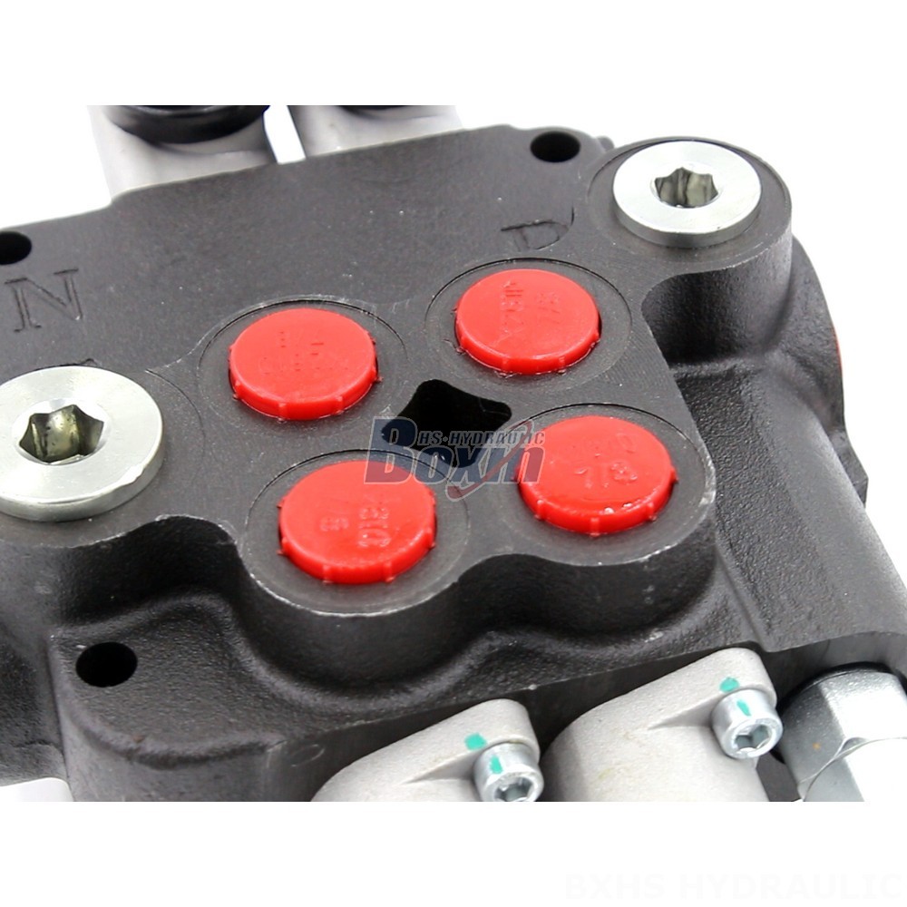 P80 Directional Control Valve: 2 Spools, Manual Operation | Factory Direct detail image