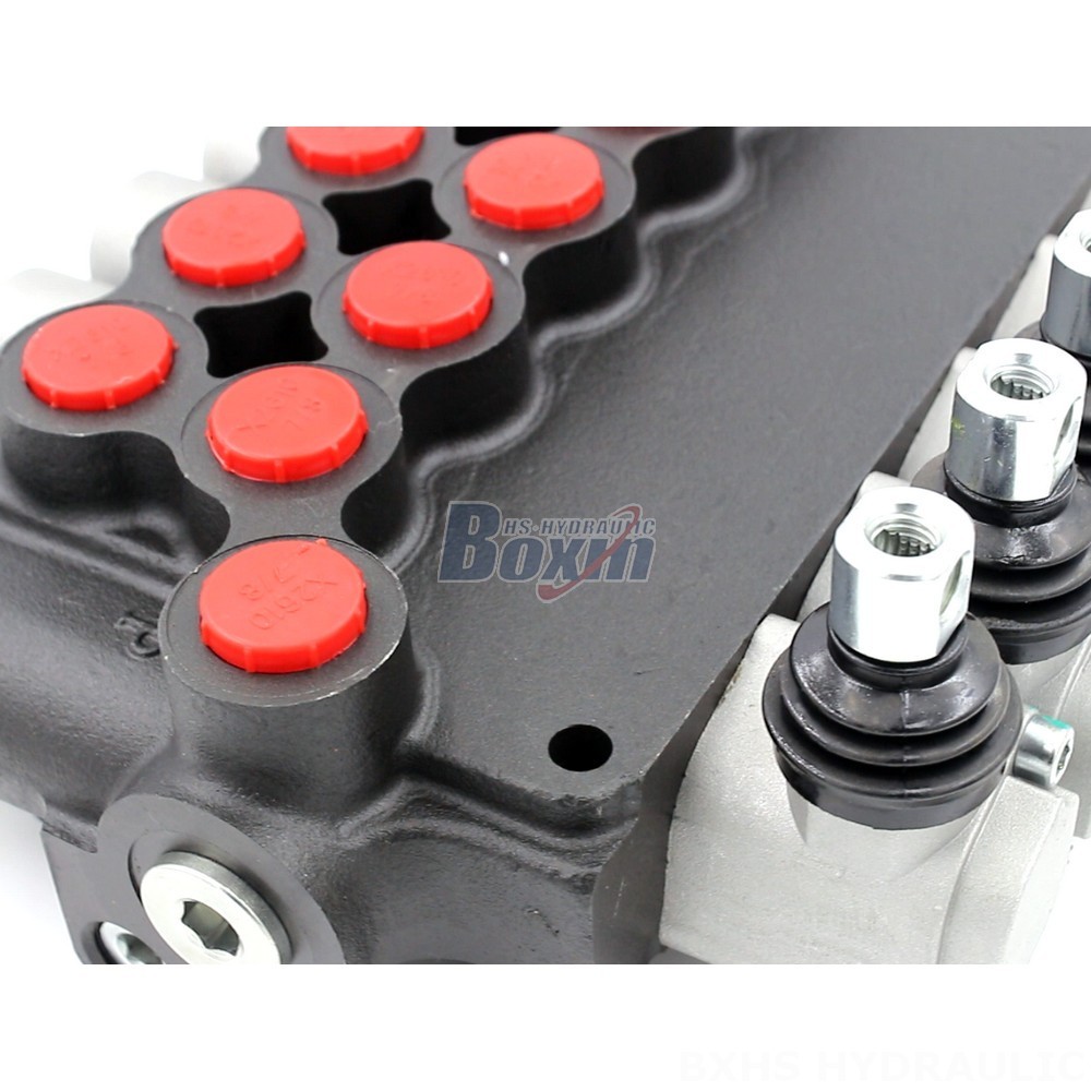 P80-U116-U78-OT Manual 5 Spool Monoblock Directional Valve | Value-added Distributor detail image
