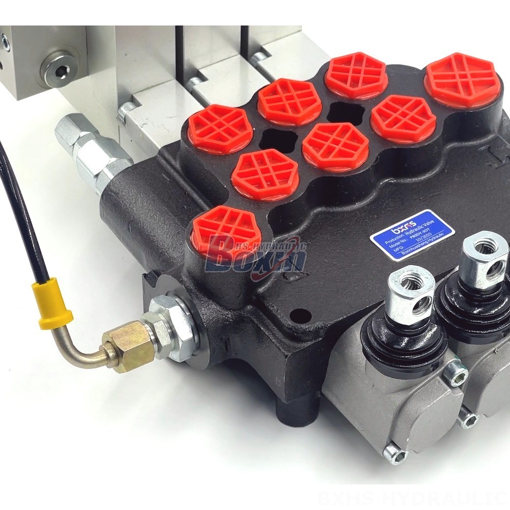 P80 Electro-hydraulic 3 Spool Monoblock Directional Valve | Manufacturer & Global Supplier detail image