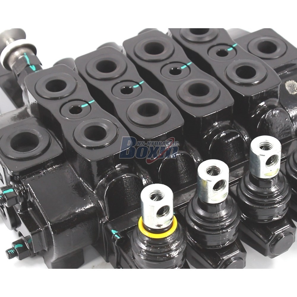 Sectional Directional Control Valve SD8-OTAMW 4 Spool Manual Operation detail image