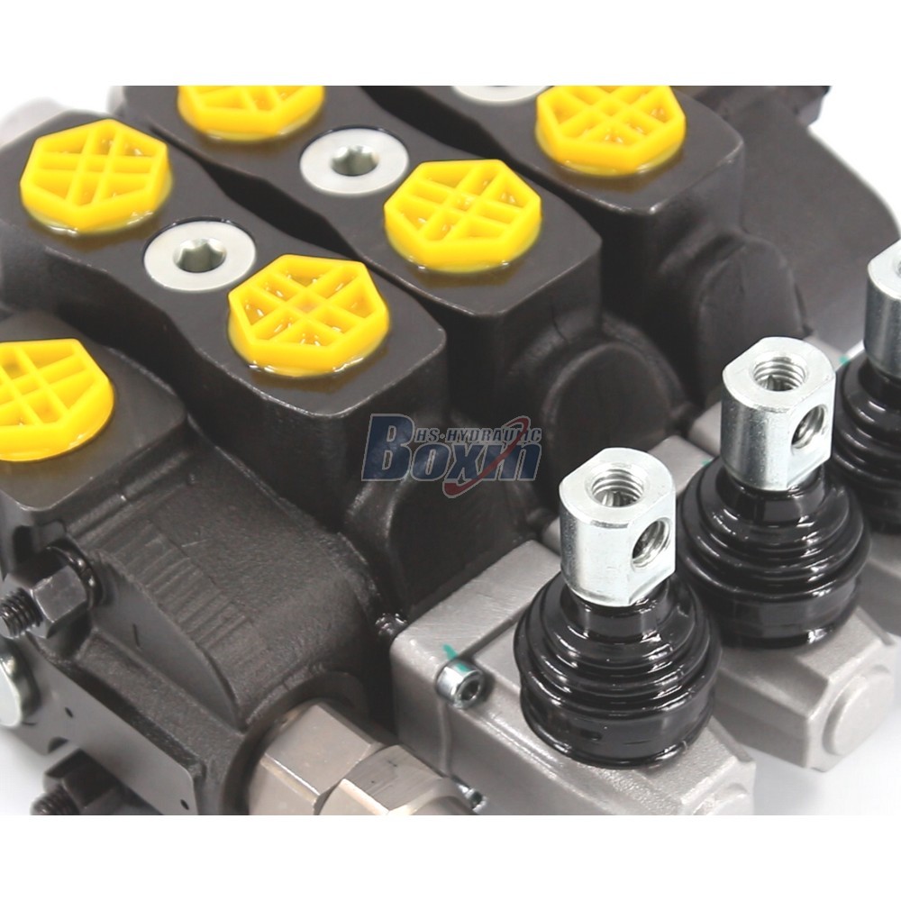 OEM/ODM Custom SD8 Manual 3 Spool Sectional Directional Valve with Private Labeling detail image