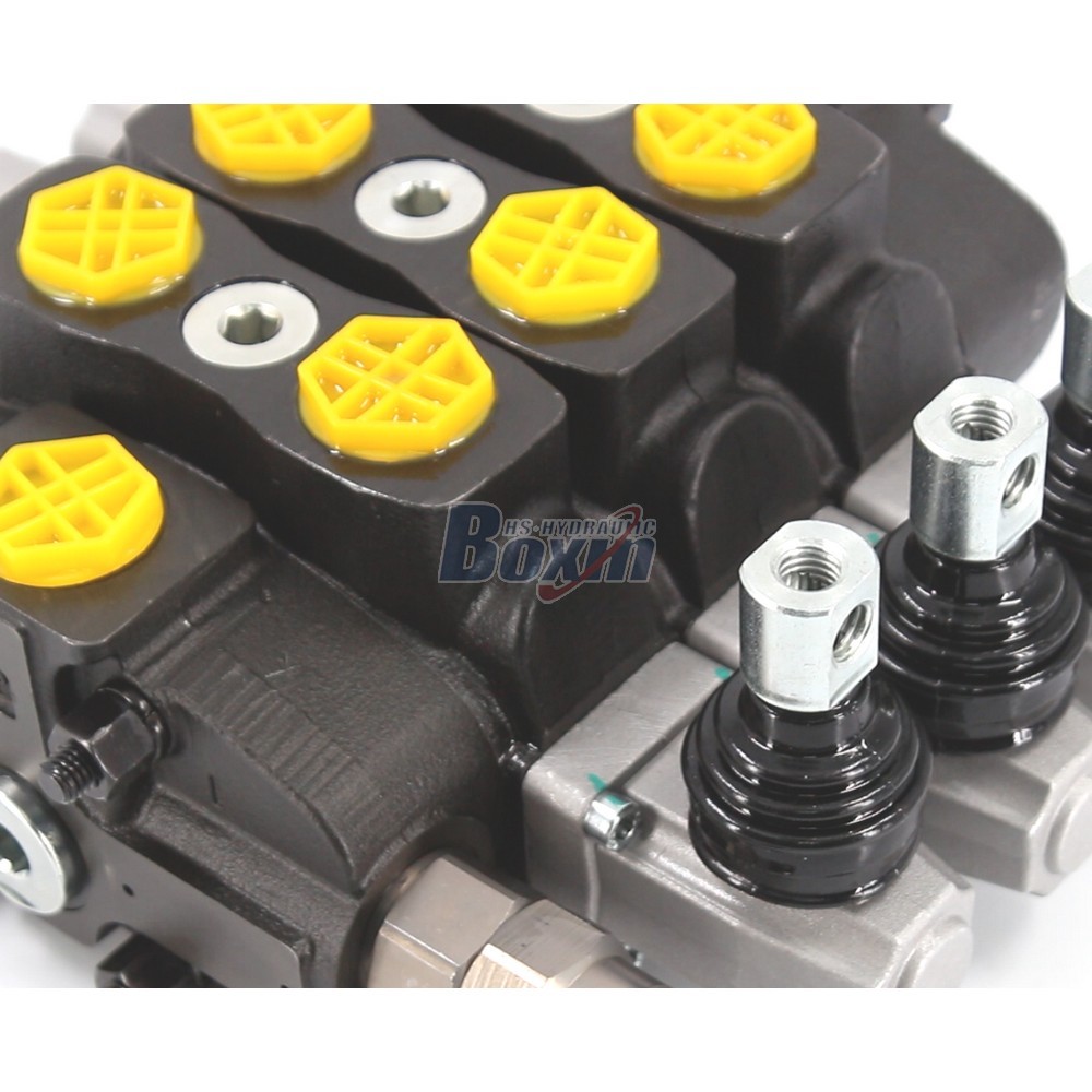 Industrial Grade SD8 Manual 3 Spool Directional Control Valve detail image