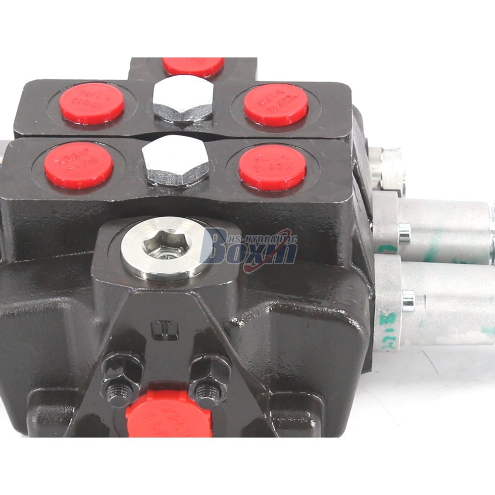 SDS180T-2CB-OT Manual 2 Spool Sectional Directional Valve for Hydraulic Systems detail image