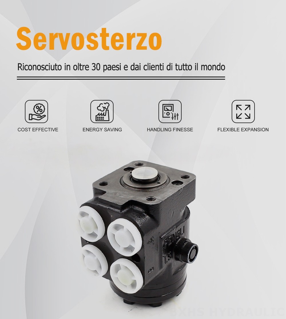 101S-5-80 80 ml/r 8 L/min Unità di sterzo