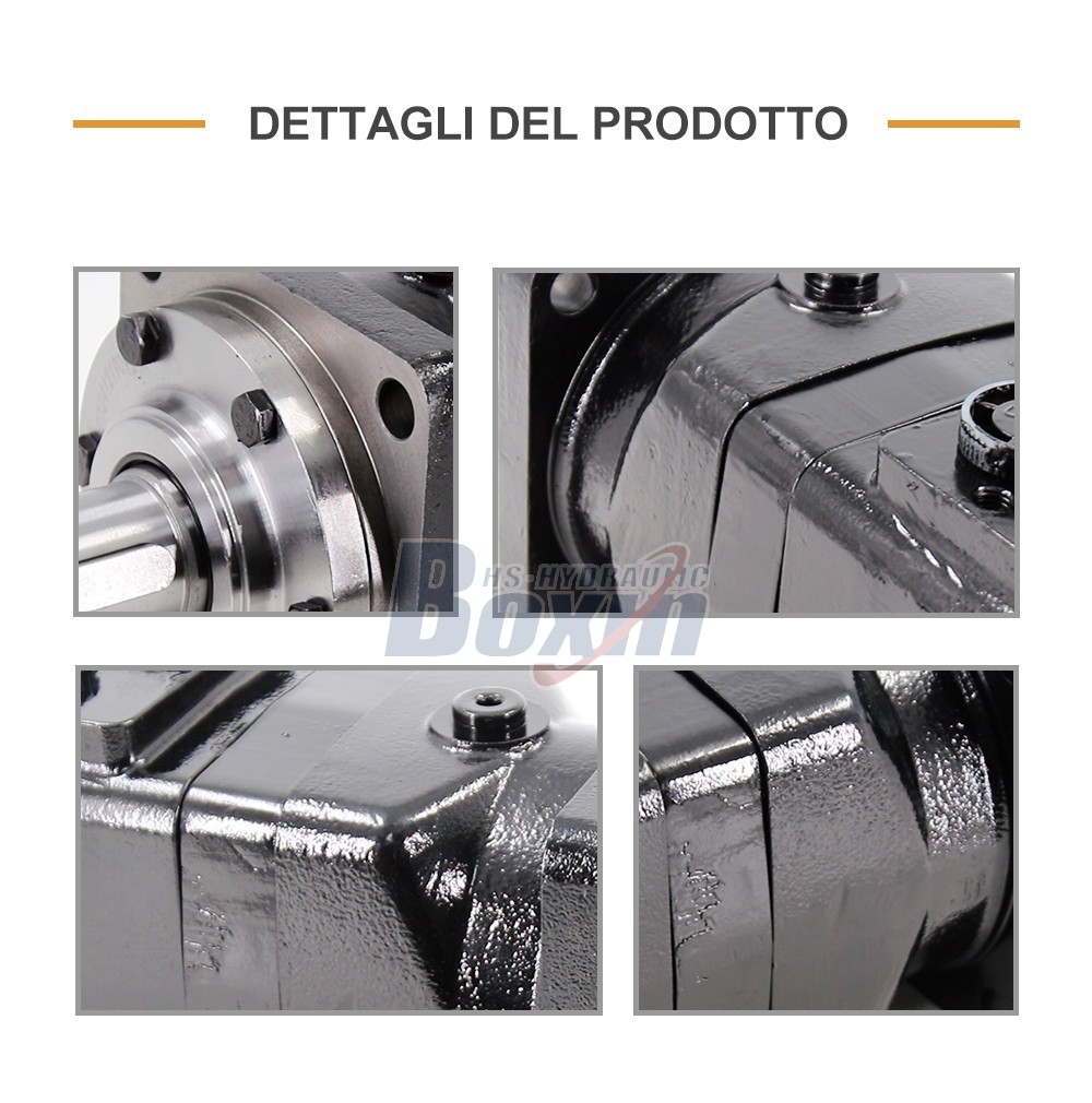 BMT400 Hydraulic Motor 400 cc/r 125 Lpm Orbital Motor