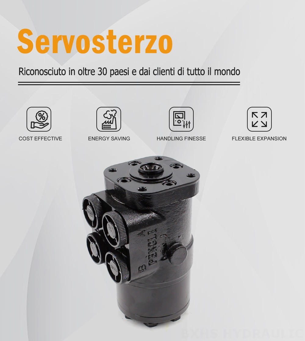 BZZ1-E400B 400 ml/r 30 L/min Unità di sterzo