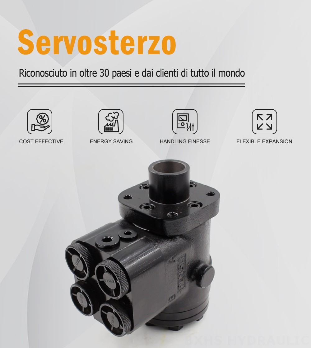 BZZ1-E80+FKA 80 ml/r 6 L/min Unità di sterzo
