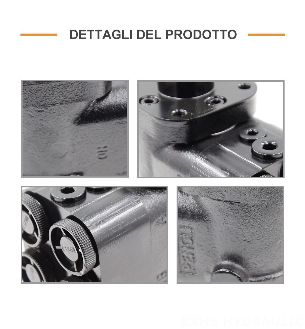 BZZ1-E80+FKA 80 ml/r 6 L/min Unità di sterzo