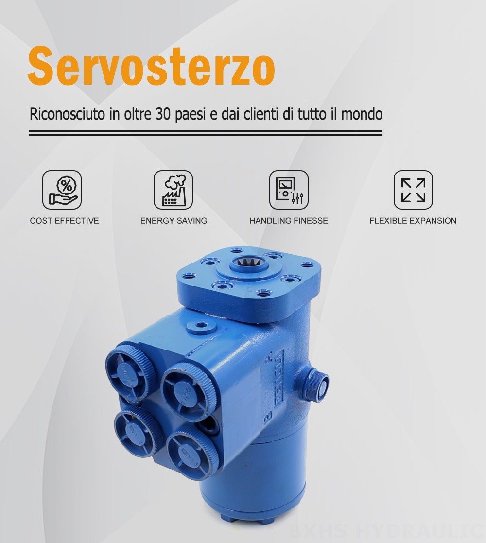 BZZ5-E100B 100 ml/r 7,5 L/min Unità di sterzo