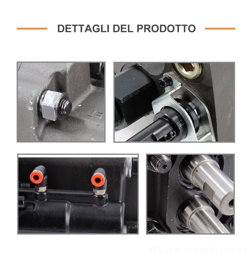 C101-25-LAS Cilindrata per giro a 112 cc Pompa a ingranaggi idraulica
