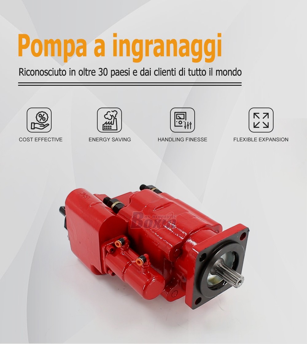 Durable C102-AS-25-H 100 cc/rev Hydraulic Gear Pump for Heavy Equipment