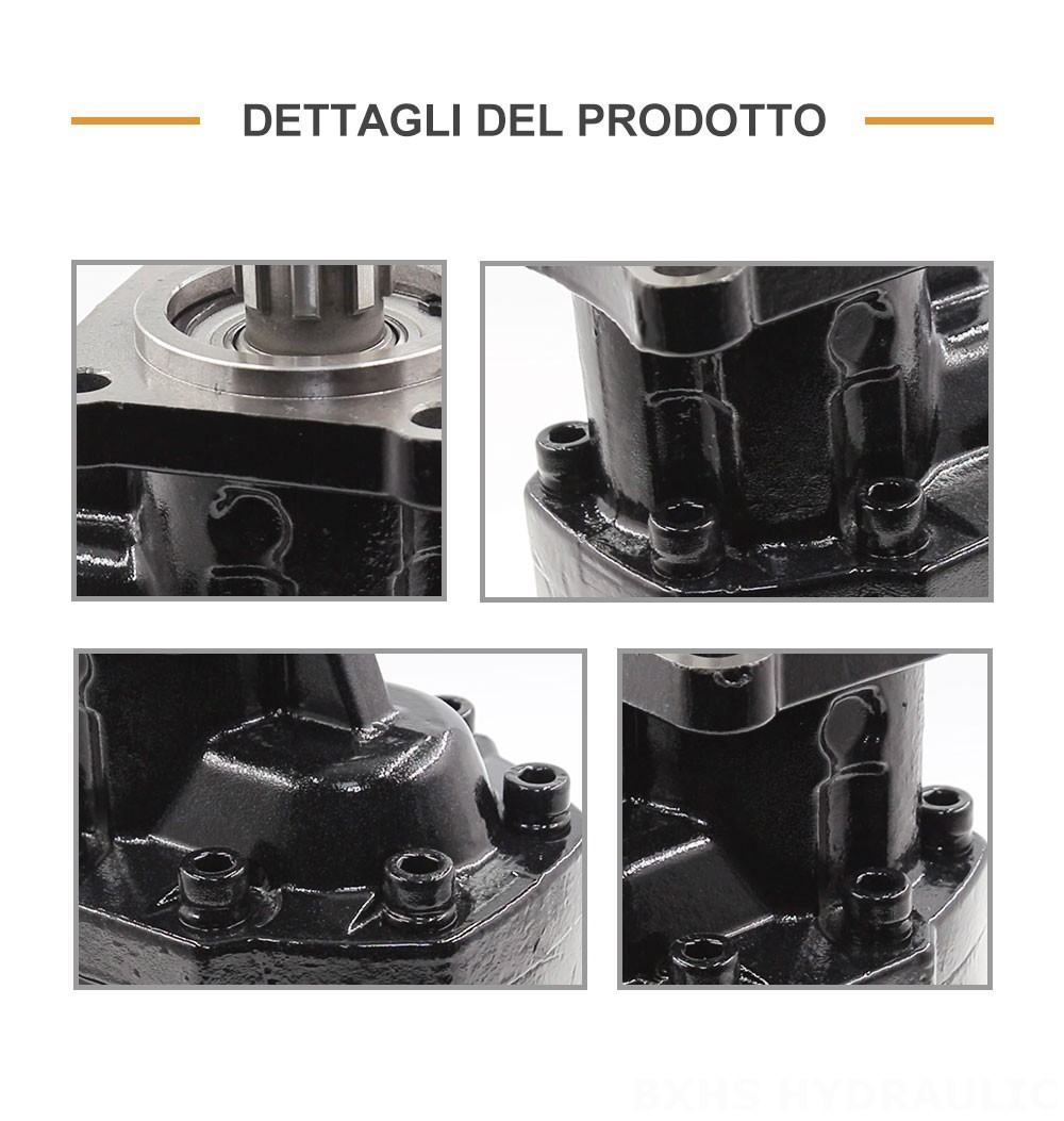 CBHST1-ISO-100 100 cc/rev Pompa a ingranaggi idraulica