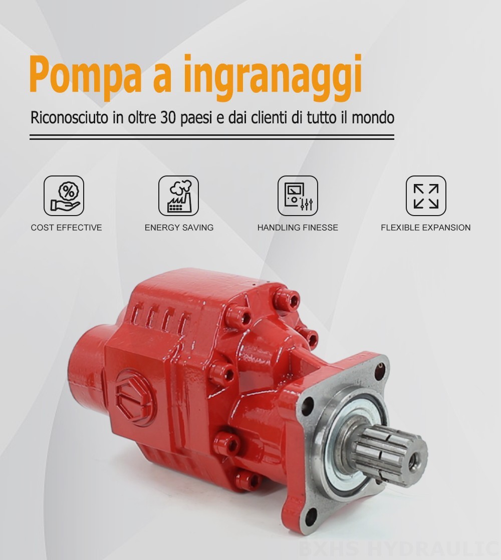 CBHST1-ISO-63-X 63 cc/rev Pompa a ingranaggi idraulica