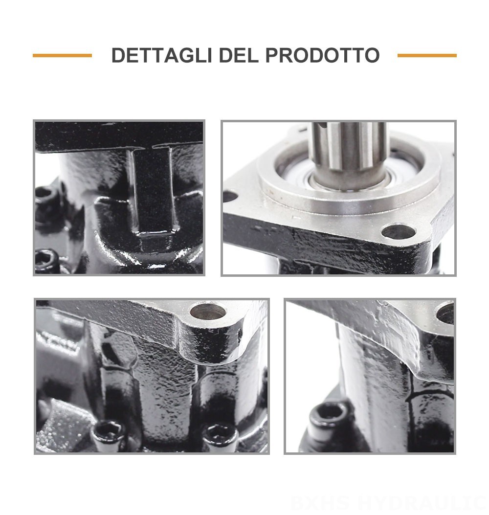 CBHST1-ISO-80 80 cc/rev Pompa a ingranaggi idraulica