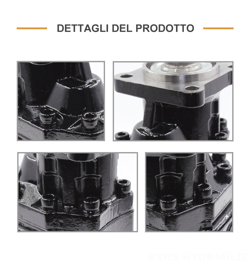 CBHST1-ISO-90 Cilindrata 90 cc/rev Pompa a ingranaggi idraulica