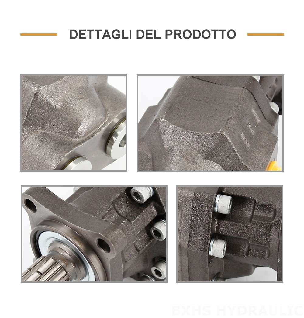CBHW-ISO-100-Y 100 cc/rev 22 MPa (3190 psi) Pompa a ingranaggi idraulica