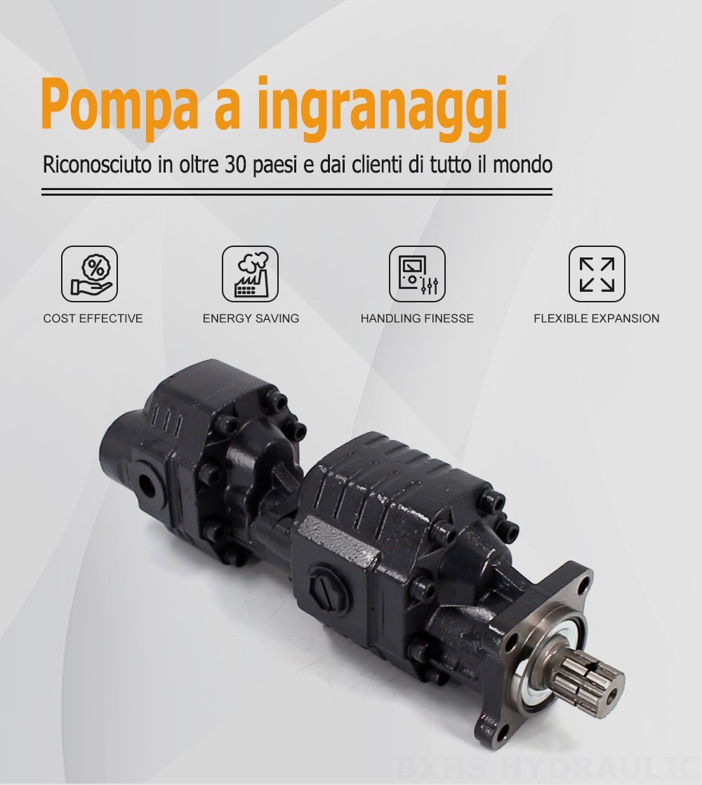 CBSL-2063-2040 63 cc/rev 20 MPa (2900 psi) Pompa a ingranaggi idraulica