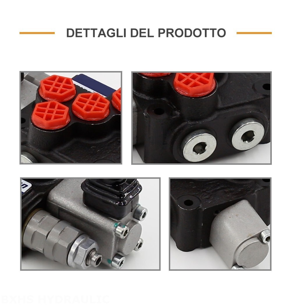 DCV20 Manuale 1 Spool Valvola direzionale monoblocco