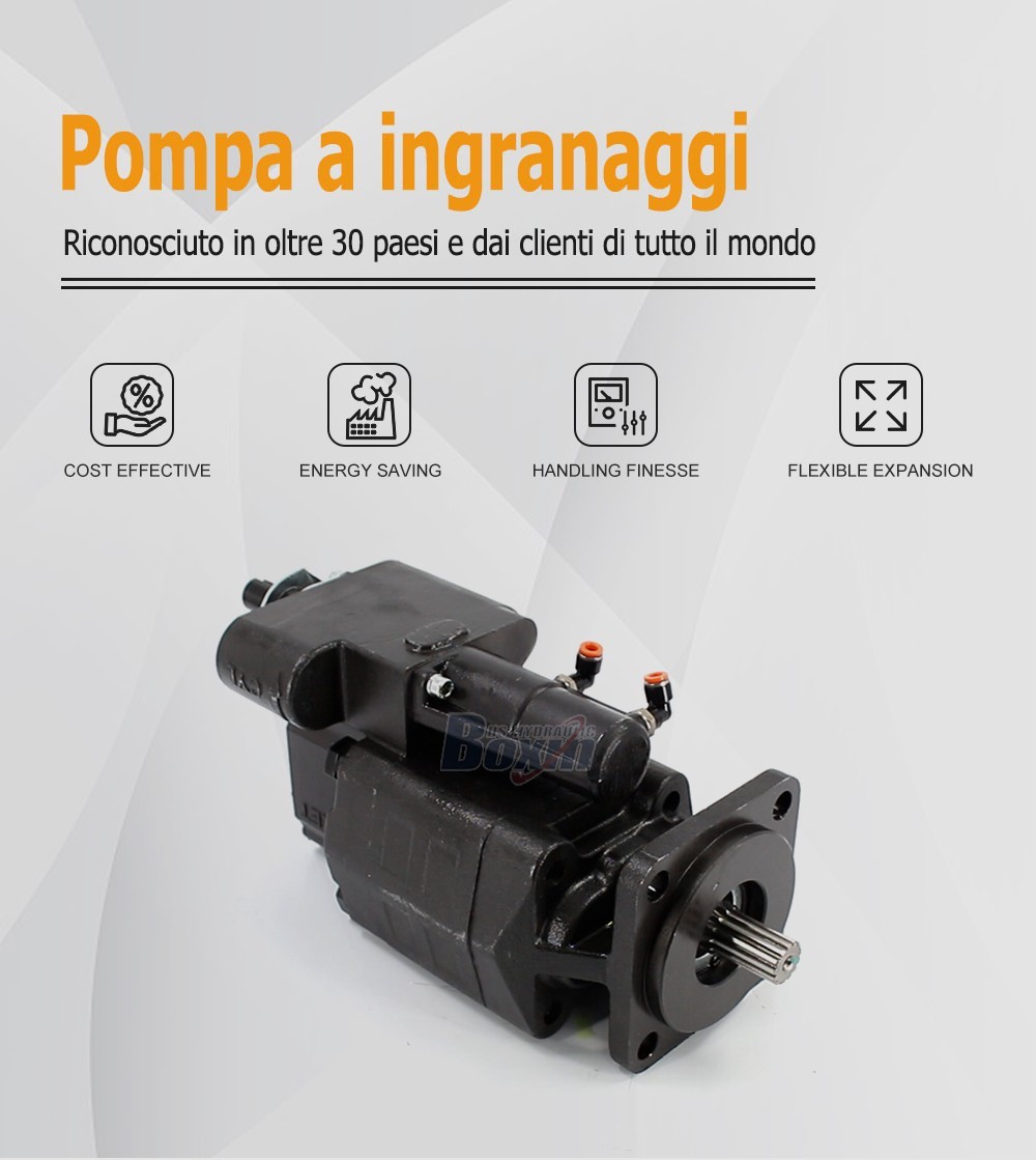 High Performance G102-AS 63 cc/rev Hydraulic Gear Pump Supplier