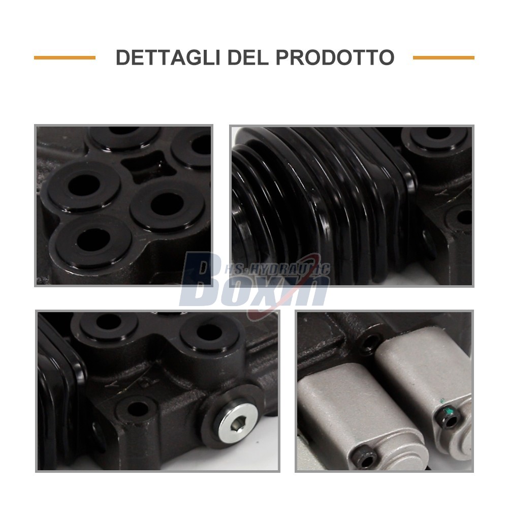 Long-term Business Cooperation Opportunities for HS45 Joystick 2 Spool Directional Valves