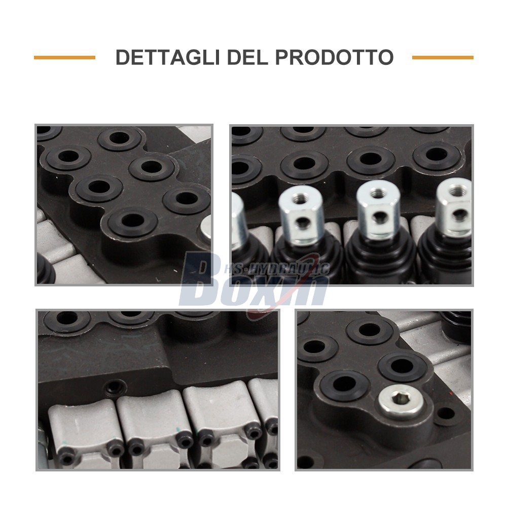 Strategic Business Partnership Opportunities for HS45 Manual 4 Spool Monoblock Directional Valve