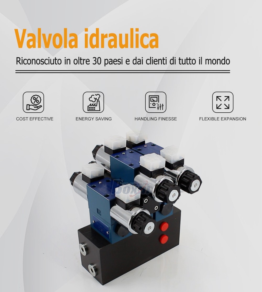Large-Scale Production of HSBS06 Solenoid 3 Spool Control Valves